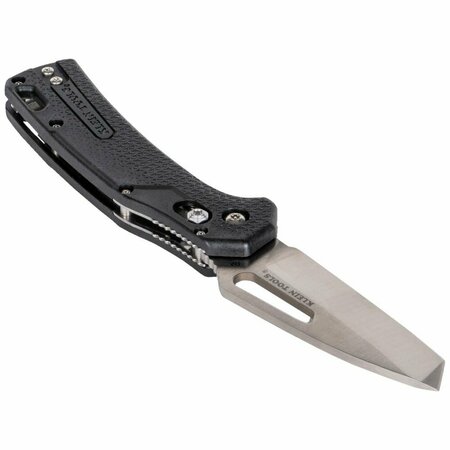 Klein Tools KTO Resurgence Knife, Tanto Blade, Black Handle OGK001BKT